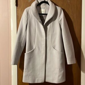 Aritzia Wilfred Cocoon Coat in Light Purple. Size Small